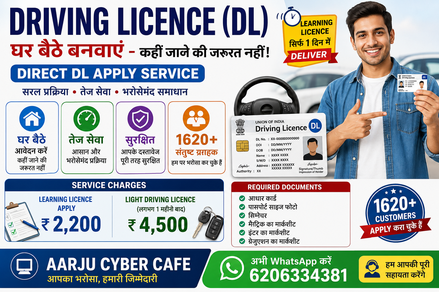 Bihar Driving Licence Online Apply