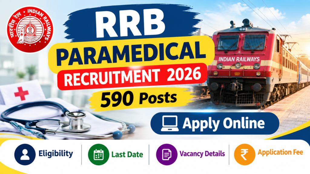 RRB Paramedical Recruitment 2026